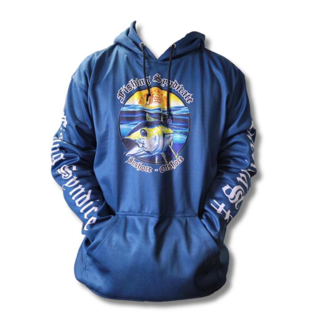 Hoodie – Blue Color Logo