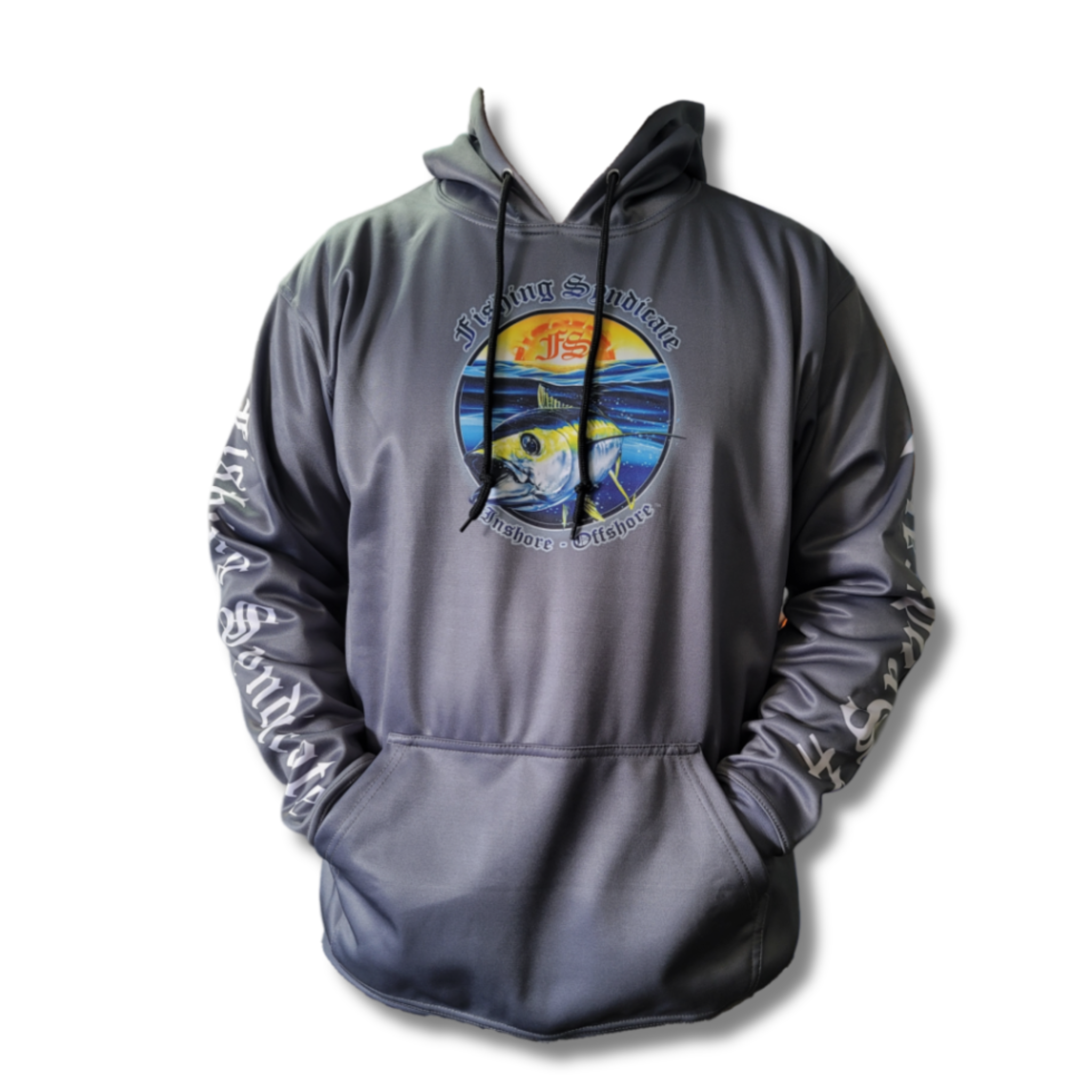 Hoodie – Grey Color Logo