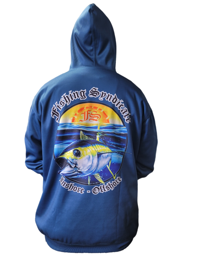 Hoodie – Blue Color Logo