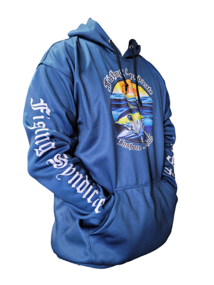 Hoodie – Blue Color Logo